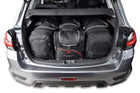 Kjust Reistassenset voor Mitsubishi ASX 2010-2019 - Set van 4 Tassen met 2 Roltassen 1 Sporttas en 1 Vliegtuigtas