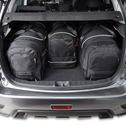 Kjust Reistassenset voor Mitsubishi ASX 2010-2019 - Set van 4 Tassen met 2 Roltassen 1 Sporttas en 1 Vliegtuigtas
