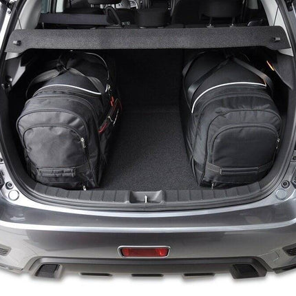 Kjust Reistassenset voor Mitsubishi ASX 2010-2019 - Set van 4 Tassen met 2 Roltassen 1 Sporttas en 1 Vliegtuigtas