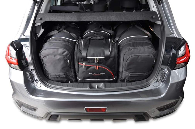 Kjust Reistassenset voor Mitsubishi ASX 2010-2019 - Set van 4 Tassen met 2 Roltassen en 2 Sporttassen
