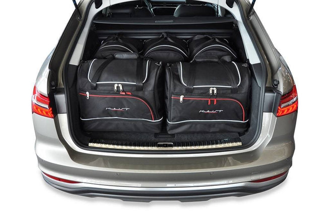 Kjust Reistassenset voor Audi A6 Allroad 2018-2023 - Set van 5 Tassen met 3 Roltassen en 2 Sporttassen