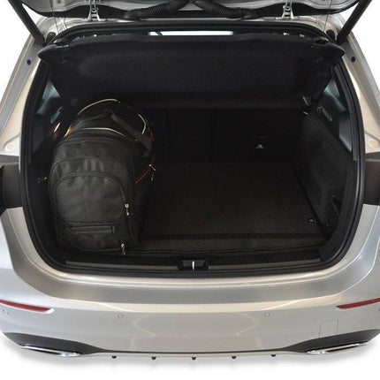 Kjust Reistassenset voor Mercedes Benz B-Klasse 2012-2019 - Set van 4 Tassen met 2 Roltassen 1 Sporttas en 1 Vliegtuigtas