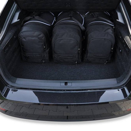Kjust Reistassenset voor Skoda Superb 5-deurs hatchback 2019-2024 - Set van 5 Tassen met 3 Roltassen en 2 Sporttassen