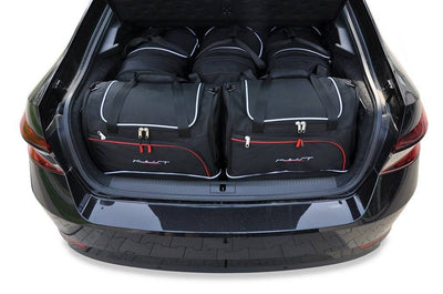 Kjust Reistassenset voor Skoda Superb 5-deurs hatchback 2019-2024 - Set van 5 Tassen met 3 Roltassen en 2 Sporttassen