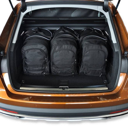 Kjust Reistassenset voor Audi A4 Allroad 2016-2023 - Set van 5 Tassen met 3 Roltassen en 2 Vliegtuigtassen