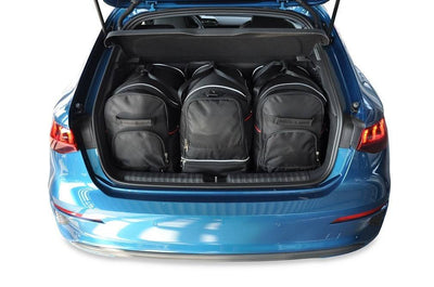Kjust Reistassenset voor Audi A3 Sportback vanaf 2020 - Set van 3 Tassen met 2 Roltassen en 1 Sporttas
