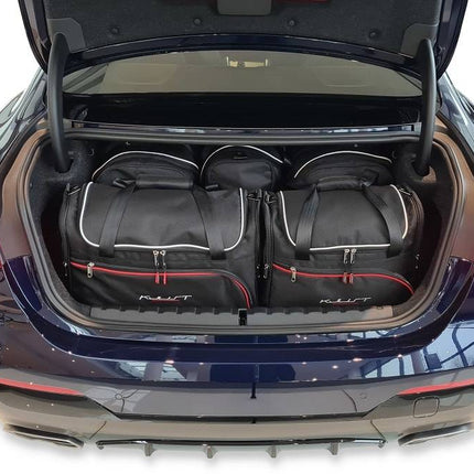 Kjust Reistassenset voor BMW 4 serie coupe vanaf 2020 - Set van 5 Tassen met 2 Roltassen 1 Sporttas en 2 Vliegtuigtassen