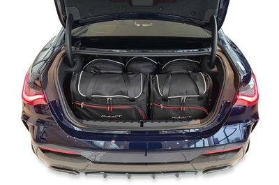 Kjust Reistassenset voor BMW 4 serie coupe vanaf 2020 - Set van 5 Tassen met 2 Roltassen 1 Sporttas en 2 Vliegtuigtassen