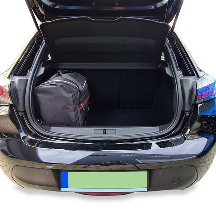 Kjust Reistassenset voor Peugeot 208 5-deurs vanaf 2019 - Set van 3 Tassen met 3 Sporttassen