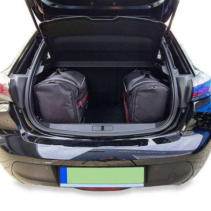 Kjust Reistassenset voor Peugeot 208 5-deurs vanaf 2019 - Set van 3 Tassen met 3 Sporttassen