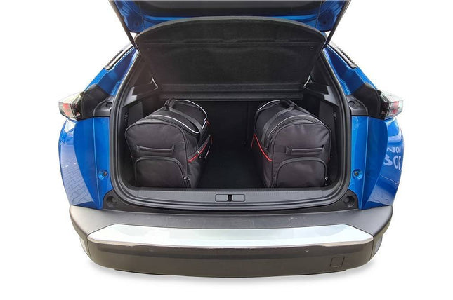 Kjust Reistassenset voor Peugeot 2008 vanaf 2019 - Set van 3 Tassen met 3 Roltassen