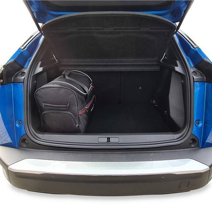 Kjust Reistassenset voor Peugeot 2008 vanaf 2019 - Set van 3 Tassen met 2 Roltassen en 1 Sporttas