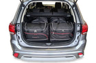 Kjust Reistassenset voor Mitsubishi Outlander 2013-2024 - Set van 4 Tassen met 2 Roltassen en 2 Vliegtuigtassen