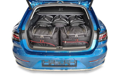 Kjust Reistassenset voor Volkswagen Arteon Shooting Brake 2020-2024 - Set van 5 Tassen met 3 Roltassen en 2 Sporttassen