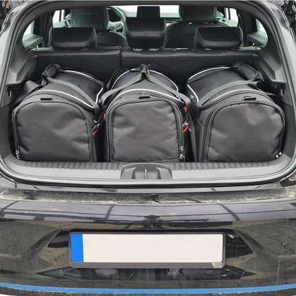Kjust Reistassenset voor Renault Clio 5-deurs vanaf 2019 - Set van 3 Tassen met 3 Sporttassen