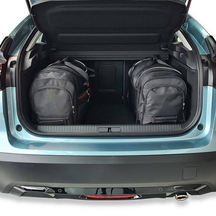 Kjust Reistassenset voor Citroen C4 X vanaf 2023 - Set van 4 Tassen met 2 Roltassen en 2 Sporttassen