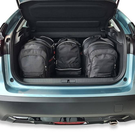 Kjust Reistassenset voor Citroen e-C4 5-deurs vanaf 2020 - Set van 4 Tassen met 2 Roltassen en 2 Sporttassen