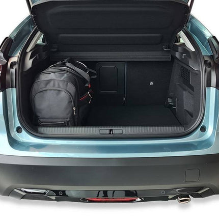 Kjust Reistassenset voor Citroen C4 X vanaf 2023 - Set van 4 Tassen met 2 Roltassen 1 Sporttas en 1 Vliegtuigtas