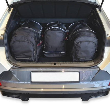 Kjust Reistassenset voor Cupra Formentor 2020-2024 - Set van 4 Tassen met 2 Roltassen 1 Sporttas en 1 Vliegtuigtas