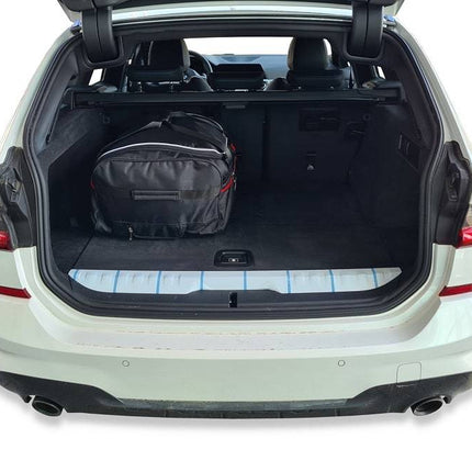 Kjust Reistassenset voor BMW 3 serie Touring vanaf 2019 - Set van 4 Tassen met 2 Roltassen en 2 Vliegtuigtassen