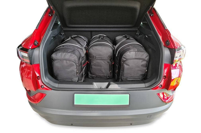 Kjust Reistassenset voor Volkswagen ID.4 vanaf 2021 - Set van 4 Tassen met 3 Roltassen en 1 Vliegtuigtas