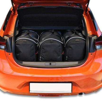 Kjust Reistassenset voor Opel Corsa 5-deurs 2019-2024 - Set van 3 Tassen met 3 Sporttassen