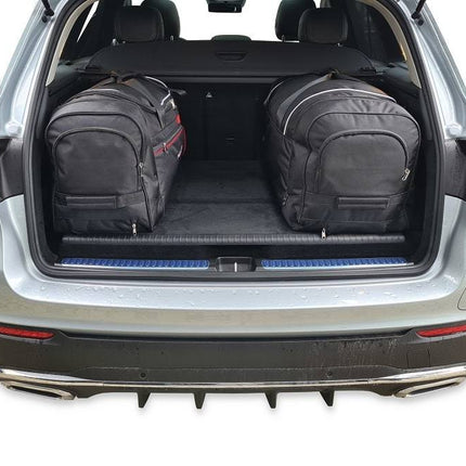 Kjust Reistassenset voor Mercedes Benz GLC Coupe 2017-2023 - Set van 4 Tassen met 2 Roltassen 1 Sporttas en 1 Vliegtuigtas