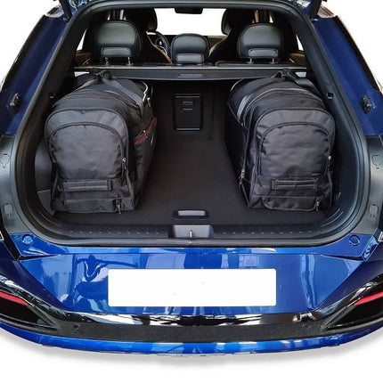 Kjust Reistassenset voor Kia EV6 vanaf 2021 - Set van 4 Tassen met 3 Roltassen en 1 Vliegtuigtas