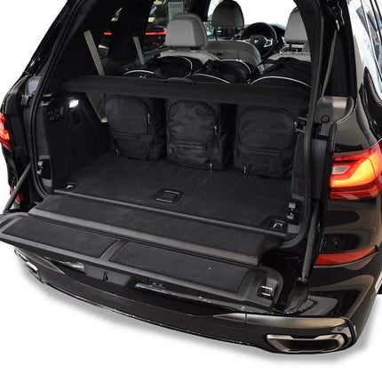 Kjust Reistassenset voor BMW X7 vanaf 2019 - Set van 5 Tassen met 3 Roltassen en 2 Sporttassen