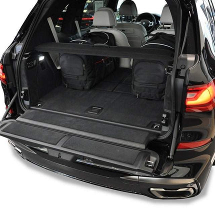 Kjust Reistassenset voor BMW X7 vanaf 2019 - Set van 5 Tassen met 3 Roltassen en 2 Sporttassen