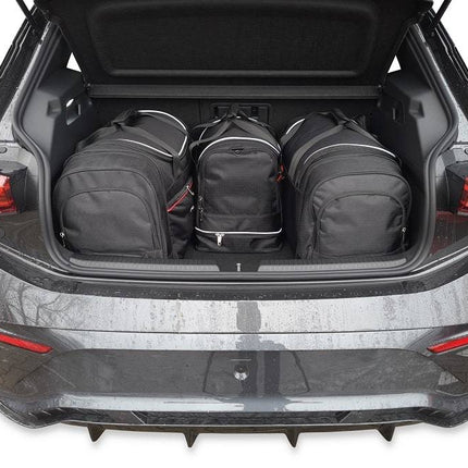 Kjust Reistassenset voor Cupra Born vanaf 2022 - Set van 4 Tassen met 2 Roltassen 1 Sporttas en 1 Vliegtuigtas