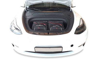 Kjust Reistassenset voor Tesla Model Y 2020-2025 - Set van 2 Tassen met 2 Sporttassen