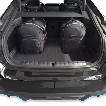Kjust Reistassenset voor BMW i4 vanaf 2022 - Set van 5 Tassen met 2 Roltassen en 3 Vliegtuigtassen