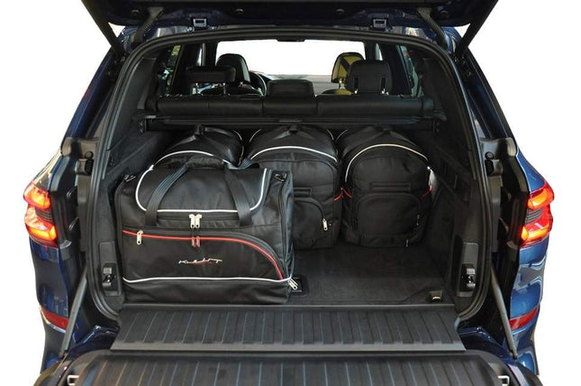 Kjust Reistassenset voor BMW X5 vanaf 2018 - Set van 5 Tassen met 3 Roltassen en 2 Sporttassen