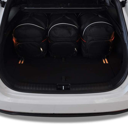 Kjust Reistassenset voor Kia Ceed Sportswagon vanaf 2018 - Set van 5 Tassen met 3 Roltassen en 2 Sporttassen