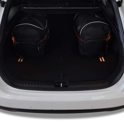 Kjust Reistassenset voor Kia Ceed Sportswagon vanaf 2018 - Set van 5 Tassen met 3 Roltassen en 2 Sporttassen