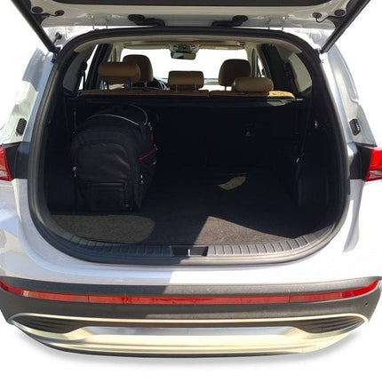 Kjust Reistassenset voor Hyundai Santa Fe 2018-2024 - Set van 5 Tassen met 3 Roltassen en 2 Vliegtuigtassen