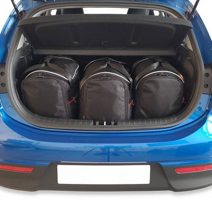 Kjust Reistassenset voor Kia Rio 5-deurs vanaf 2017 - Set van 3 Tassen met 3 Sporttassen