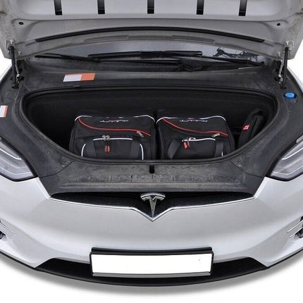 Kjust Reistassenset voor Tesla Model X 2015-2022 - Set van 2 Tassen met 2 Sporttassen