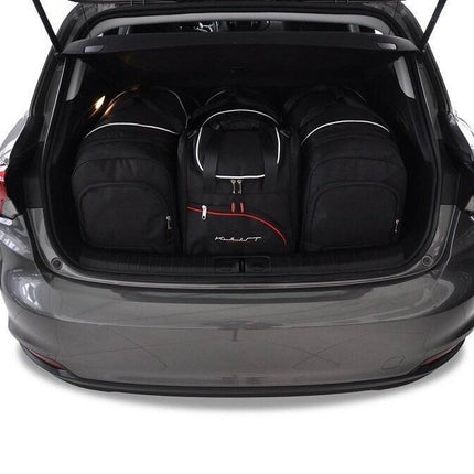 Kjust Reistassenset voor Fiat Tipo Sedan 2016-2018 - Set van 4 Tassen met 2 Roltassen en 2 Sporttassen