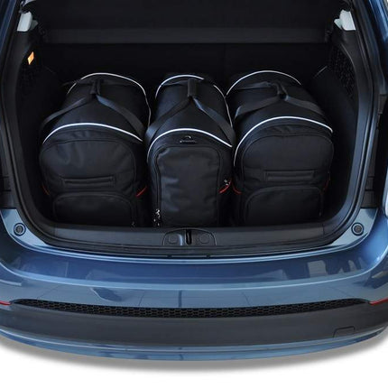 Kjust Reistassenset voor Fiat 500X vanaf 2015 - Set van 3 Tassen met 2 Roltassen en 1 Sporttas