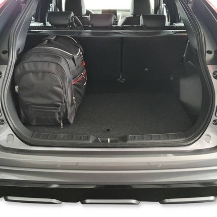 Kjust Reistassenset voor Mitsubishi Eclipse Cross vanaf 2017 - Set van 4 Tassen met 2 Roltassen 1 Sporttas en 1 Vliegtuigtas