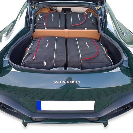 Kjust Reistassenset voor Aston Martin Vantage vanaf 2018 - Set van 4 Tassen met 2 Sporttassen en 2 Vliegtuigtassen