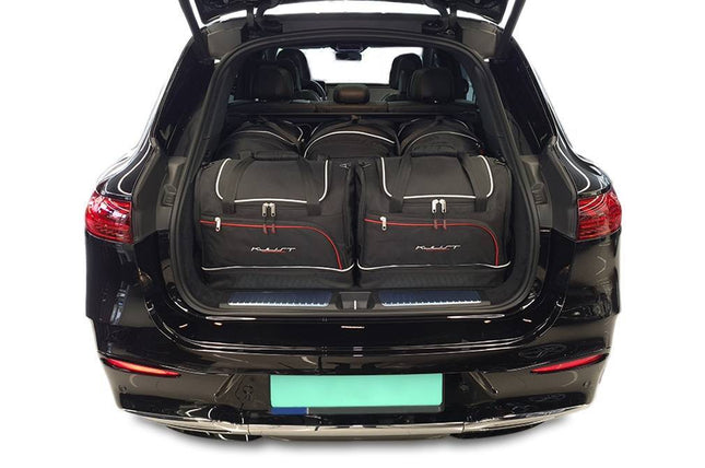 Kjust Reistassenset voor Mercedes Benz EQS SUV vanaf 2023 - Set van 5 Tassen met 3 Roltassen en 2 Sporttassen