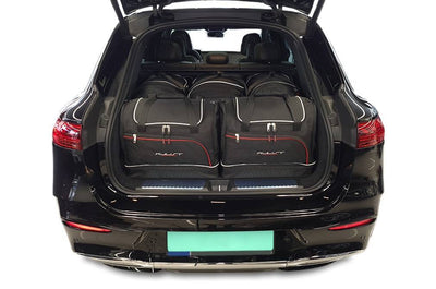 Kjust Reistassenset voor Mercedes Benz EQS SUV vanaf 2023 - Set van 5 Tassen met 3 Roltassen en 2 Sporttassen