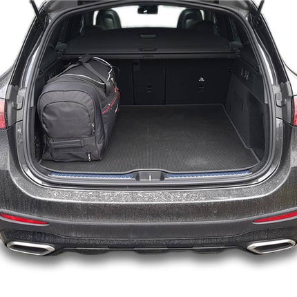 Kjust Reistassenset voor Mercedes Benz GLC Coupe 2017-2023 - Set van 4 Tassen met 3 Roltassen en 1 Vliegtuigtas