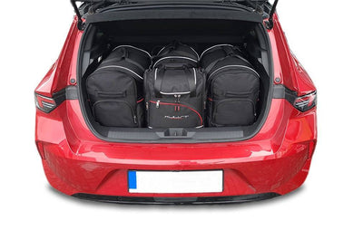 Kjust Reistassenset voor Opel Astra 5-deurs vanaf 2022 - Set van 4 Tassen met 2 Roltassen 1 Sporttas en 1 Vliegtuigtas