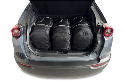 Kjust Reistassenset voor Mazda MX-30 vanaf 2022 - Set van 3 Tassen met 3 Roltassen