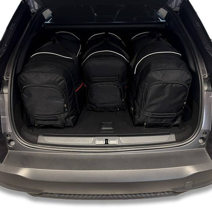 Kjust Reistassenset voor Citroen C5 X vanaf 2022 - Set van 4 Tassen met 3 Roltassen en 1 Vliegtuigtas
