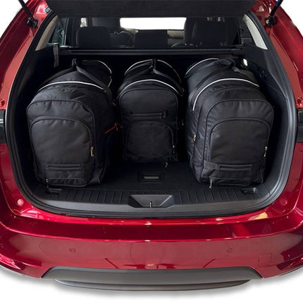 Kjust Reistassenset voor Mazda CX-60 vanaf 2022 - Set van 4 Tassen met 3 Roltassen en 1 Vliegtuigtas